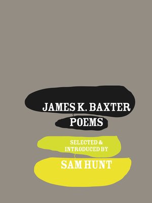 cover image of James K. Baxter